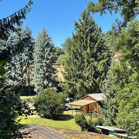 Waldfrieden Bungalow Garnsdorf Esterno foto