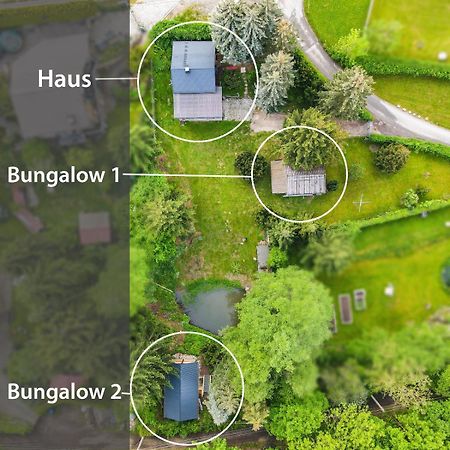 Waldfrieden Bungalow Garnsdorf Esterno foto