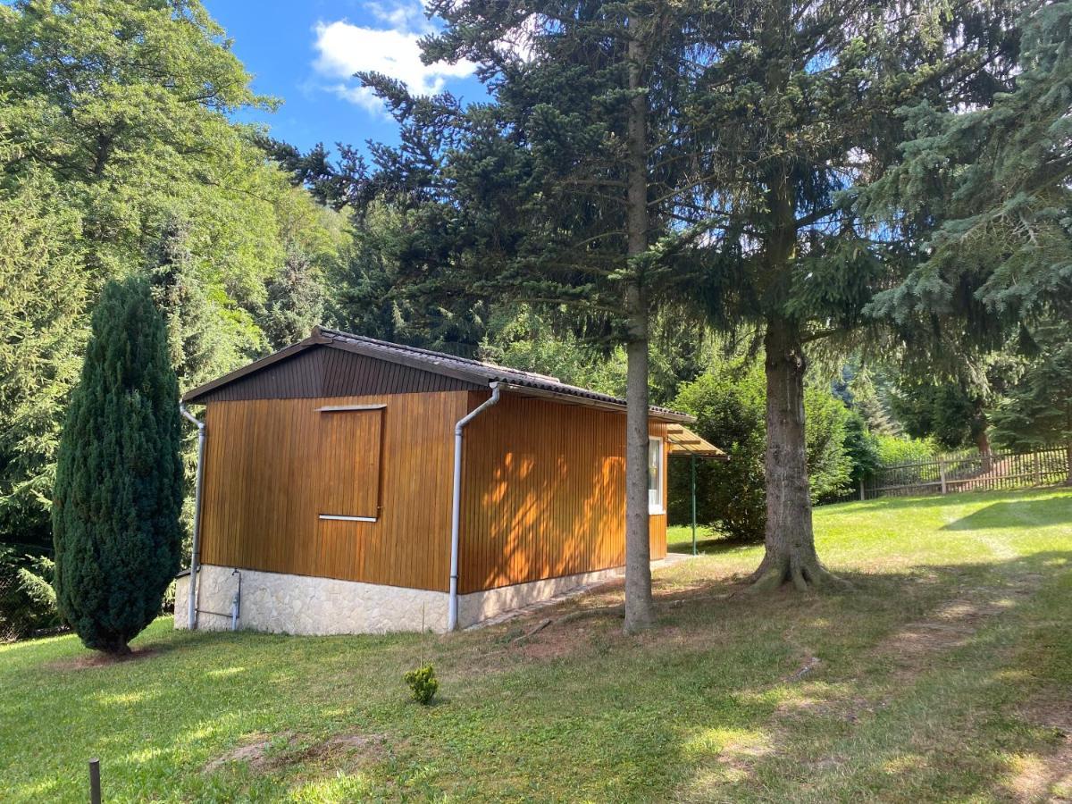 Waldfrieden Bungalow Garnsdorf Esterno foto