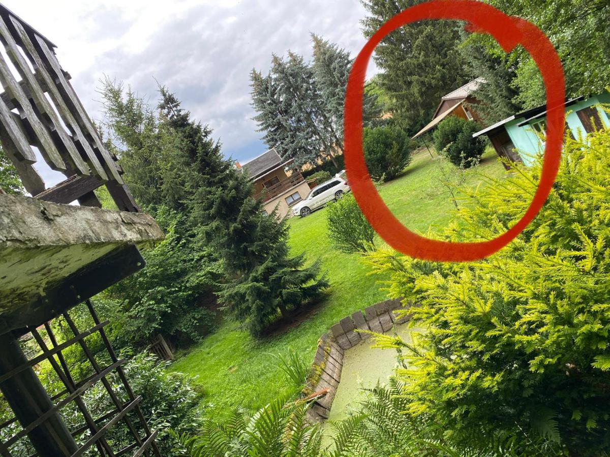 Waldfrieden Bungalow Garnsdorf Esterno foto