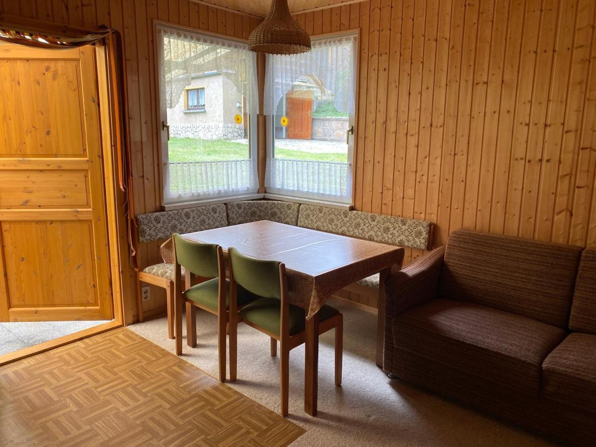 Waldfrieden Bungalow Garnsdorf Esterno foto