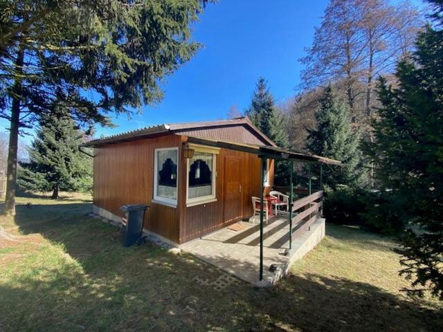 Waldfrieden Bungalow Garnsdorf Esterno foto