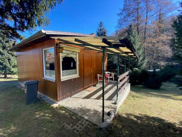 Waldfrieden Bungalow Garnsdorf Esterno foto