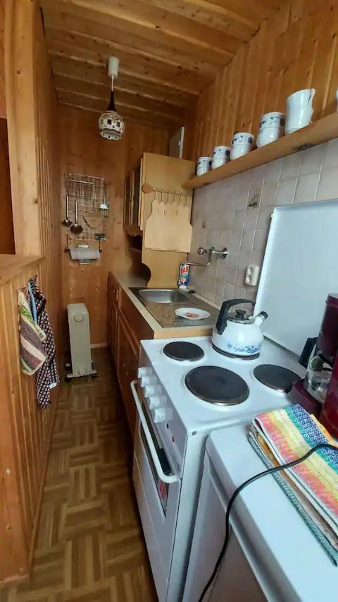 Waldfrieden Bungalow Garnsdorf Esterno foto